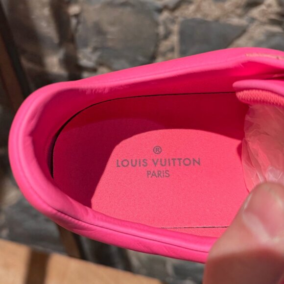 Louis Vuitton Hot Pink Monogram Luxembourg Low-top Sneakers - Picture 11 of 16